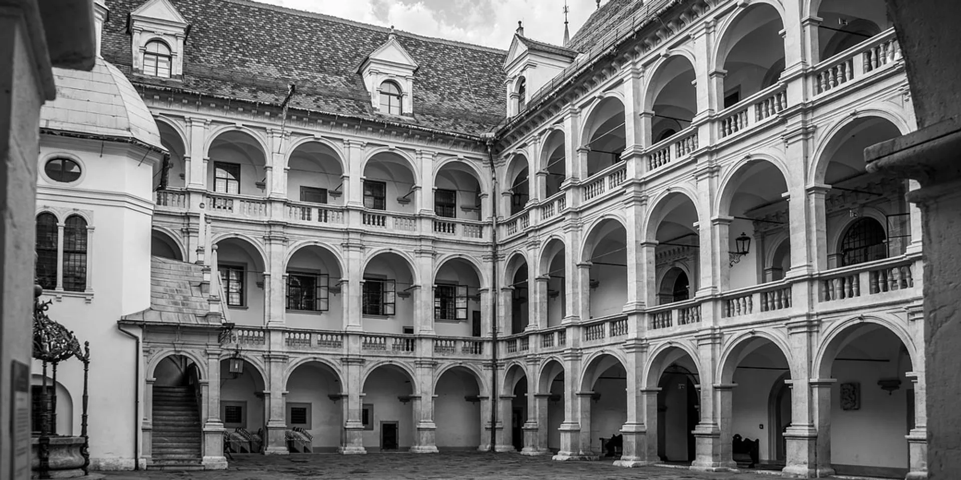 Landhaushof des Landhauses in Graz