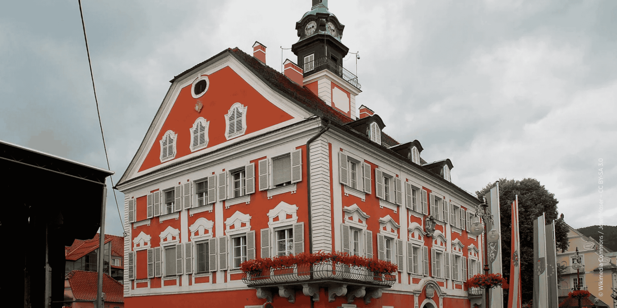 Rathaus Deutschlandsberg am Hauptplatz in Deutschlandsberg