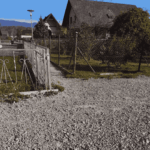 Zaun blockiert Zugang zur Mur-Promenade am Überfuhrweg in Gratkorn